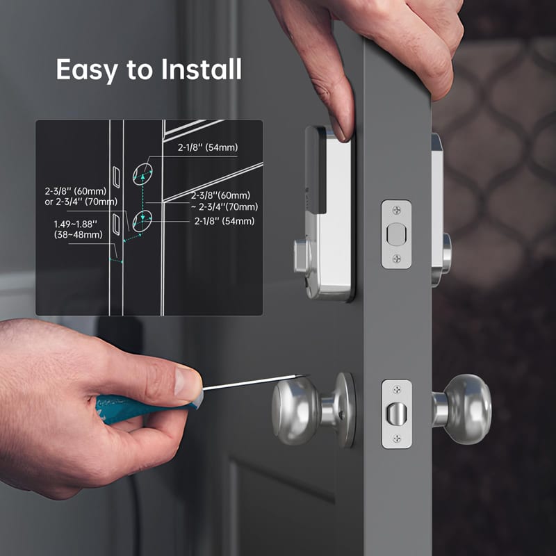A4-SBF Hornbill electronic keypad door lock Easy to Install