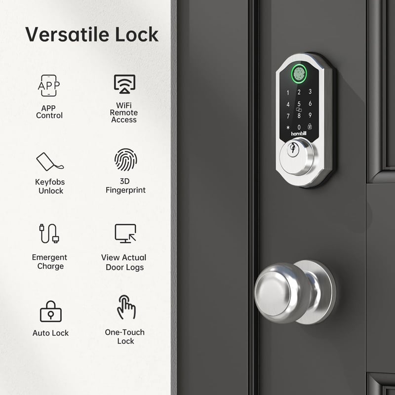 A4-SBF Hornbill electronic lock for main gate