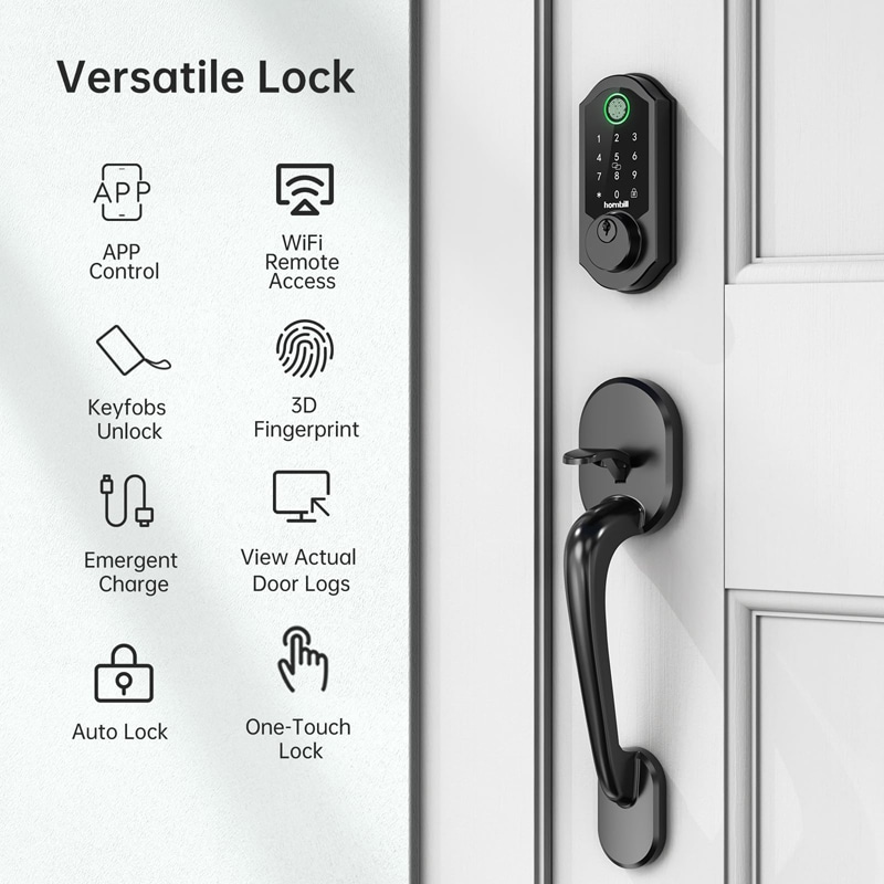 Hornbill A4-BBF digital house lock Versatile Lock