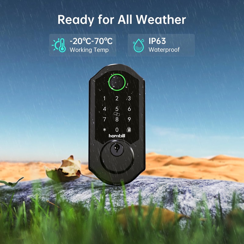 Hornbill A4-BBF outdoor digital lock Ready for All Weather