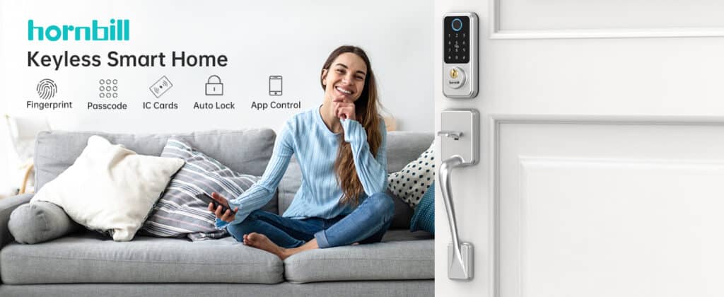 Picture Idea: Electronic Door Locks WiFi Remote Control And Voice Control