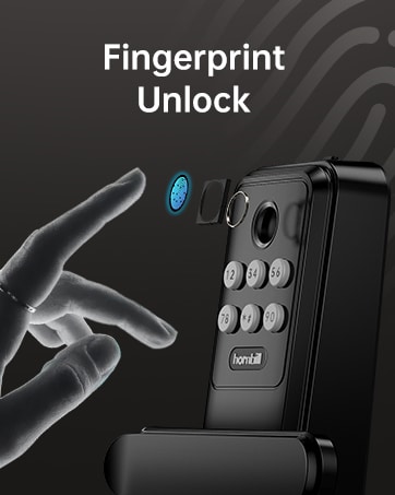 Hornbill Fingerprint Smart Lock Handle