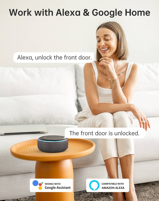 Hornbill T1 video doorbell lock Alexa and google home