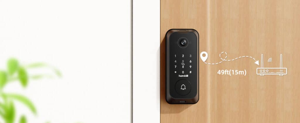 Hornbill wireless doorbell smart lock