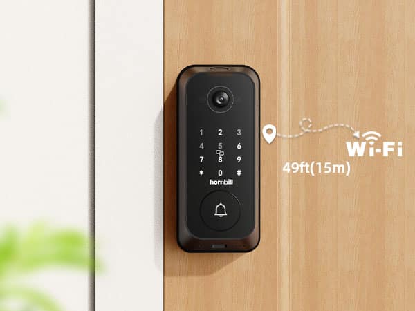 Hornbill wireless video doorbell lock