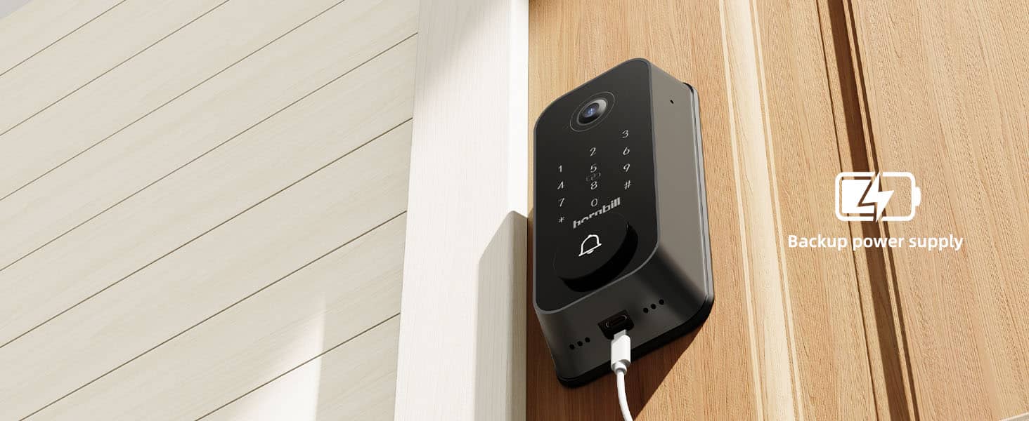 Hornbill camera doorbell Backup power supply