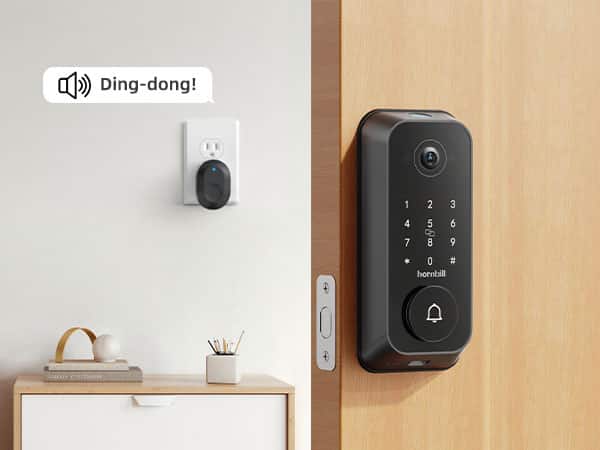 Hornbill smart doorbell video smart lock -Free Wireless Ding Dong