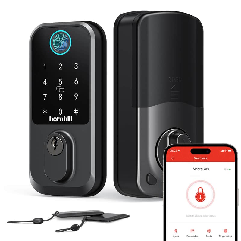 M3 Hornbill Wifi Door Lock Keyless Entry WiFi Smart Lock