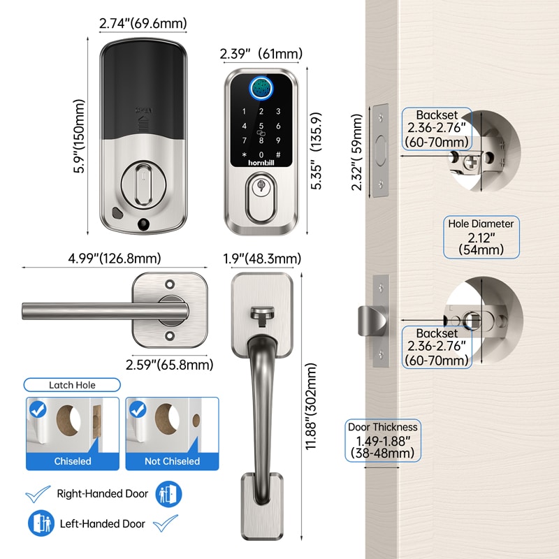 M3 best keyless entry door handle - easy install