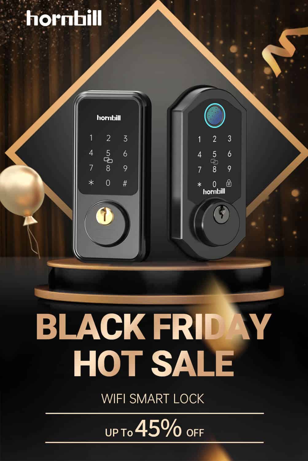 WIFI SMART DOOR LOCK BLACK FRİDAY HOT SALE