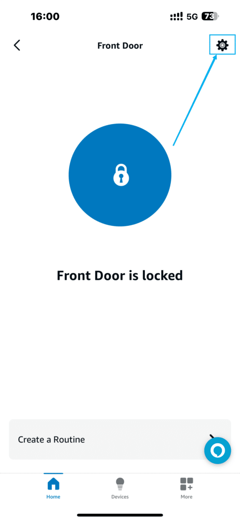 Pic 20-Click in and choose the upper right “setting” icon
