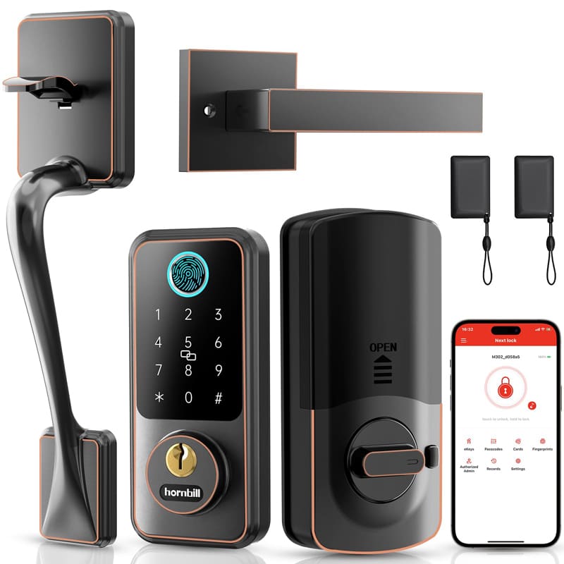 M1 keyless locksets - Oil Rubbed Bronze
