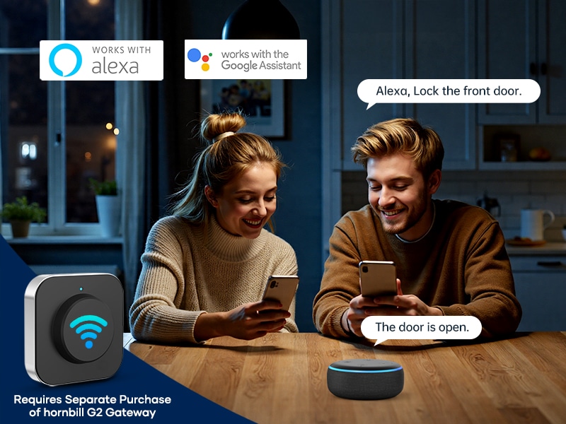 Smart Keyless Locksets - Voice Control with Gateway