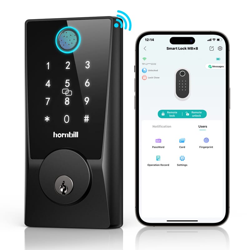 M8 security door locks for homes